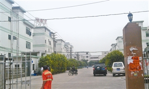 事发工厂信新宇被警方封锁。