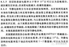 储罐用导静电防腐涂料的原理、分类及测量